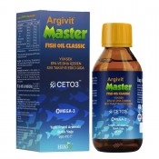 شراب زيت السمك أرجيفيت ماستر Argivit Master, تركيز 3000 ملغ, أوميجا 3, DHA ,EPA, لوظائف الدماغ والتركيز, القلب, الصحة العامة, المناعة, 150 مل شراب زيت السمك أرجيفيت ماستر Argivit Master, تركيز 3000 ملغ, أوميجا 3, DHA ,EPA, لوظائف الدماغ والتركيز, القلب, الصحة العامة, المناعة, 150 مل