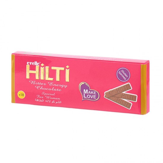Original Epimedium Hilti Chocolate FOR WOMEN, Aphrodisiac Chocolate, Women Frigidity Treatment, 6 × 25 g, 150 g