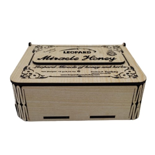 Leopard Miracle Honey, Turkish Honey is a Unique Mixture of Honey and Herbs, Wooden Amblaj, 12 sachets x 15 gr Leopard Miracle Honey, Turkish Honey is a Unique Mixture of Honey and Herbs, Wooden Amblaj, 12 sachets x 15 gr
