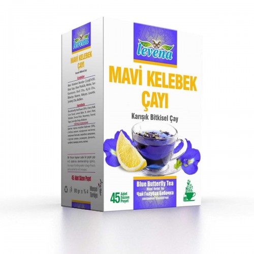 Blue Butterfly Tea, Mixed Herbal Tea, 45 Bags, 90 gr Blue Butterfly Tea, Mixed Herbal Tea, 45 Bags, 90 gr
