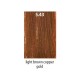 Leoni Permanent Hair Color Cream with Argan Oil Turkish Hair Dye 5.43 Light Copper Golden Blonde, N5.43  60 Ml	