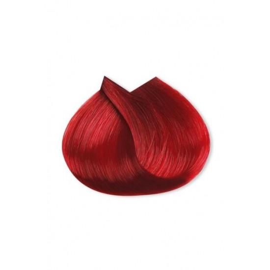 Leoni Permanent Hair Color Cream with Argan Oil Turkish Hair Dye 7.66 Intense Red Blonde 60 Ml