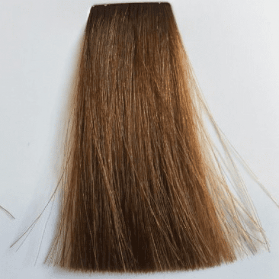 Leoni Permanent Hair Color Cream with Argan Oil Turkish Hair Dye 8.433 Light Golden Blonde Extra 60 Ml