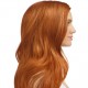 Leoni Permanent Hair Color Cream with Argan Oil Turkish Hair Dye 7.43 Copper Golden Blonde, N7.43  60 Ml	