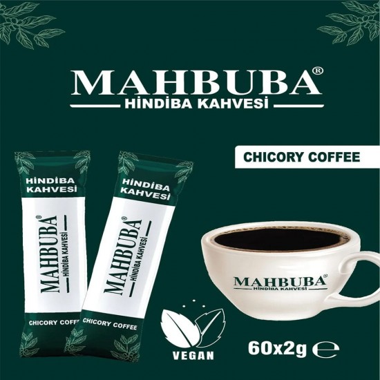 MAHBUBA Chicory Coffee, Your Healthy Choice for Natural Weight Loss, 60 sachets * 2 g