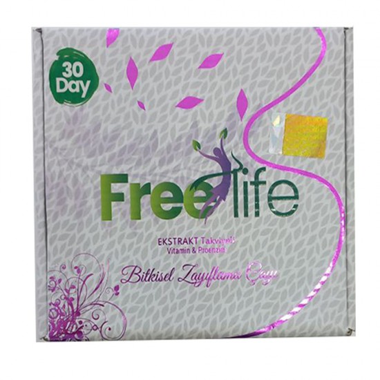 Freelife Tea, Weight Control with Pro Enzyme and Vitamin Detox, 60 Sachets, 300 gr