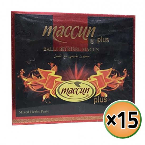 Epimedium Offers Turkish Viagra Paste Stick Packs, Maccun Plus, Improved Formula Stick Packaging, 180 bags, 15 ×144 gr