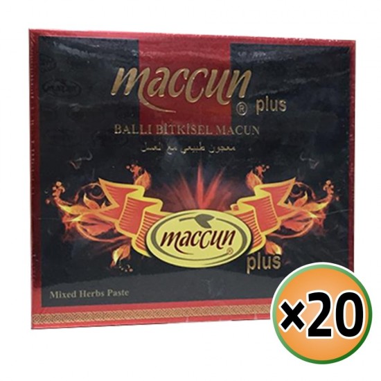 Epimedium Offers Turkish Viagra Paste Stick Packs, Maccun Plus, Improved Formula Stick Packaging, 240 bags, 20 ×144 gr