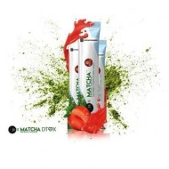 Matcha Premium Japanese Detox Antioxidant Burner, Strawberry Flavored Matcha Tea, Natural Cleansing and Slimming, 20 Sachet