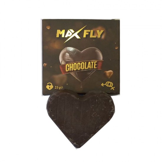 شوكولا ماكس فلاي بلس, الشوكولاتة الجنسية الطبيعية لتعزيز الشهوة والأداء الجنسي للرجال والنساء, 6 × 25 غ, 150 غ