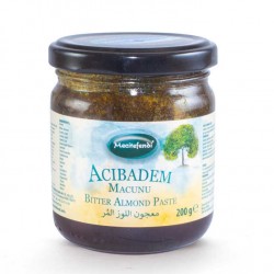 Turkish Bitter Almond Paste, Herbal Extracts within Turkish Honey, Lung Detox Paste, Detox Liver, Digestive System, Fight Fatigue, 200 gr