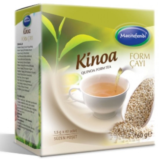 شاي بذور الكينوا, شاي الكينوا, شاي الاعشاب التركي, 40 ظرف × 1.5 غرام, 60 غرام