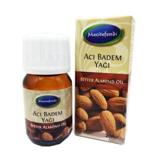 Cold Press Oils, Organic Bitter Almond oil, Mecitefendi, 20 ML