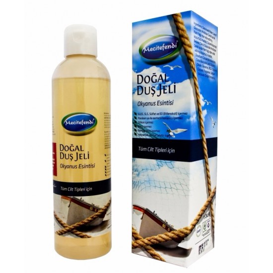 Natural Shower Gel, Ocean Breeze, Black Sea, 250 ML Natural Shower Gel, Ocean Breeze, Black Sea, 250 ML