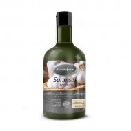 شامبو خلاصة الثوم المركز مع الفيتامينات والخلاصات النباتية, الشعر الضعيف المتساقط, القضاء على قشرة الرأس, خالي من البارابين والاضافات, 400 مل