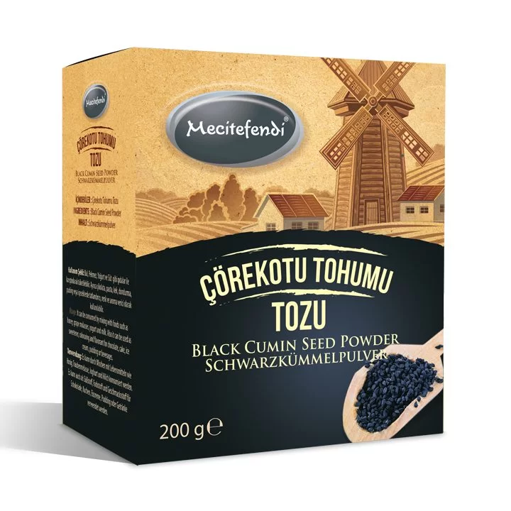 TurkAttar, Black Seed Ground Seed Turkish Black Cumin Nigella Sativa Powder 200gr TurkAttar, Black Seed Ground Seed Turkish Black Cumin Nigella Sativa Powder 200gr