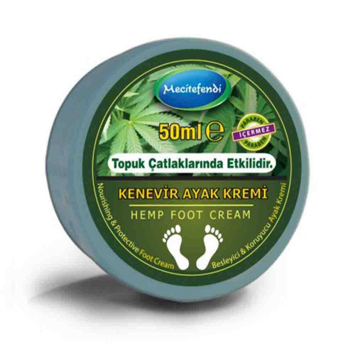 100% Natural Hemp Cream, Foot Care Cream, Cracked Heels Treatment, 50 Ml 100% Natural Hemp Cream, Foot Care Cream, Cracked Heels Treatment, 50 Ml