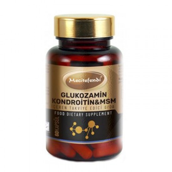 Glucosamine Chondroitin and MSM Capsules, 710 mg, 60 Capsules