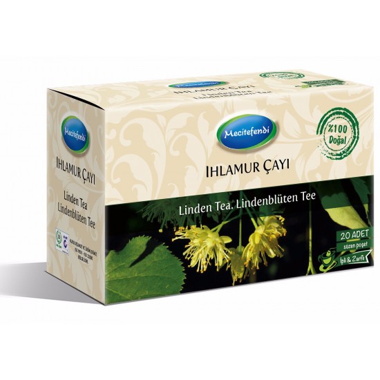 Turkish Linden Tea, Turkish Herbal Tea, 20 Teabags Turkish Linden Tea, Turkish Herbal Tea, 20 Teabags