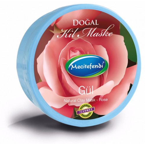 قناع الطين بماء الورد, قناع طين الورد, العناية بالبشرة 200 مل قناع الطين بماء الورد, قناع طين الورد, العناية بالبشرة 200 مل