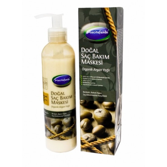 Organic Argan Oil, Natural Hair Mask, 250 ML