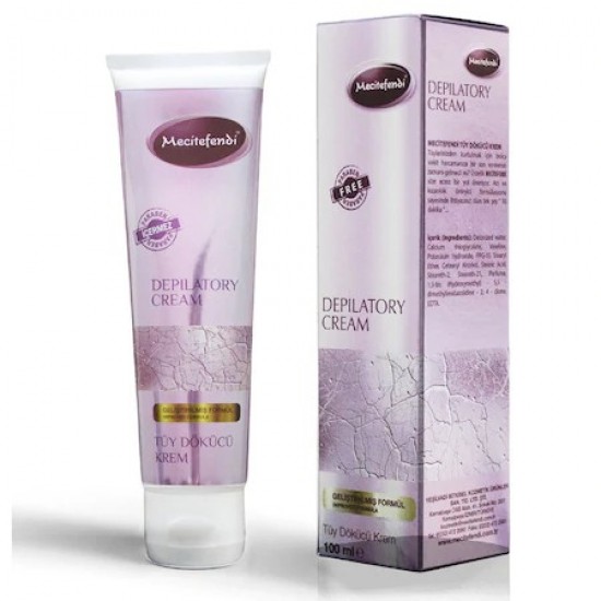 Turkish Depilatory Cream, Parabens Free, 10 Minutes, 100 Ml