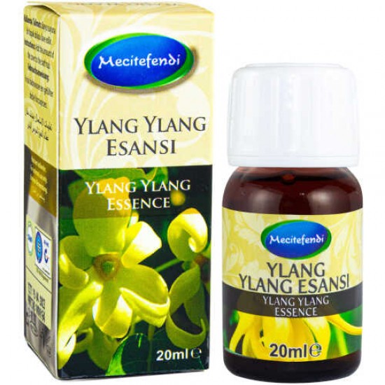 Turkish Ylang Ylang Perfume Essence, Ylang Ylang Scented Oil Premium Grade Fragrance Oil Perfect for Aromatherapy Bath Soaps Candles Slime Lotions Massage Oils Hair Oils 20 ml