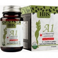 كبسولات التنحيف HHS A1 L-Carnitine Lepidium العشبية, تأثير الكارنيتين و الليبيديوم لإدارة الوزن والطاقة, اخسر من 4 إلى 6 كغ خلال 14 يوم, 30 كبسولة