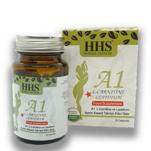 HHS A1 L-Carnitine Lepidium Herbal Capsules, Effect of Carnitine and Lepidium for Weight Management, Lose 4 to 6 kg in 14 Days, 30 Capsules HHS A1 L-Carnitine Lepidium Herbal Capsules, Effect of Carnitine and Lepidium for Weight Management, Lose 4 to 6 kg in 14 Days, 30 Capsules