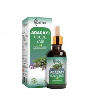 Sage Essential Oil, Pure, Organic, Therapeutic Aromatherapy Oil, Benefits for Skin, Hair, Stress Relief and Immune Support, 10 ml