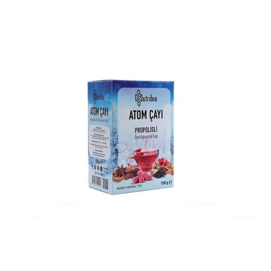 Nutribio ATOM TEA with Propolis - Immunity-Boosting Herbal Cube, 150 gr