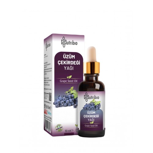 Grape Seed Oil, Organic ,Cold-Pressed, Pure, Nourishing Anti-Aging Moisturizer for Skin & Hair, Edible Oil, 50 ml Grape Seed Oil, Organic ,Cold-Pressed, Pure, Nourishing Anti-Aging Moisturizer for Skin & Hair, Edible Oil, 50 ml