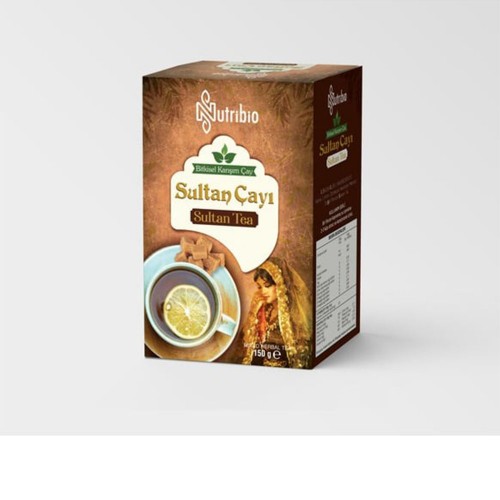شاي السلطان Nutribio - شاي عطري بالنعناع والليمون والكركم من أجل صحة نابضة بالحياة, 150 غ شاي السلطان Nutribio - شاي عطري بالنعناع والليمون والكركم من أجل صحة نابضة بالحياة, 150 غ