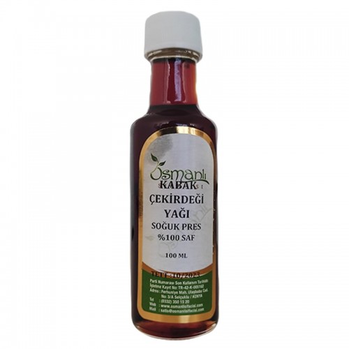 Pumpkin Seed Oil, Cold Press Oils, Osmanlı Şifacısı, 100% Pure, 100 ML Pumpkin Seed Oil, Cold Press Oils, Osmanlı Şifacısı, 100% Pure, 100 ML