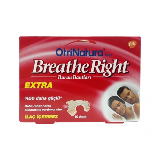 Nasal strips for comfortable, deep breathing all day long, Reducing Congestion and Allergic Rhinitis, 10 Patches