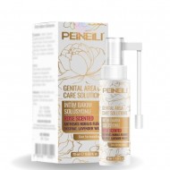 PEINEILI Rose-Scented Intimate Care Solution – Natural Feminine Hygiene Spray for Daily Genital Area Care & pH Balance, 20ml