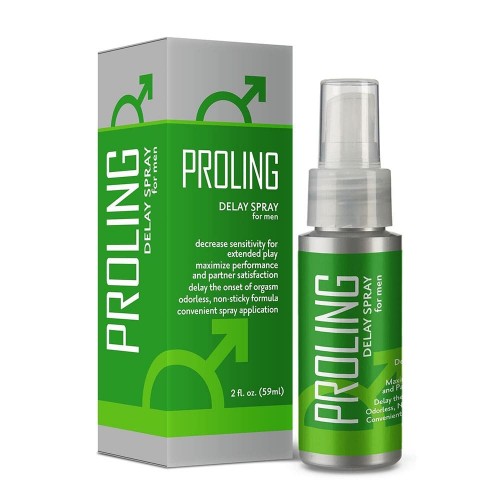 Proling Delay Spray for Men, Enhances Sexual Performance, Ejaculation Control, Long-Lasting Pleasure, 59 ML Proling Delay Spray for Men, Enhances Sexual Performance, Ejaculation Control, Long-Lasting Pleasure, 59 ML