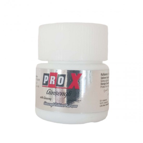 PRO X Tablets with Ginseng Extract, Sexual Enhancer, Erection Increase, 7 Extracts, Lasting effect, 650 mg, 9 Tablets