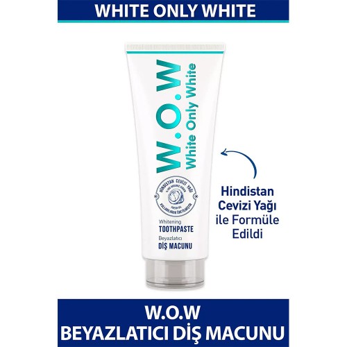 Wow Coconut Whitening Toothpaste, Natural Dental Care, Whitening Formula with Coconut Extract, 80 ML Wow Coconut Whitening Toothpaste, Natural Dental Care, Whitening Formula with Coconut Extract, 80 ML