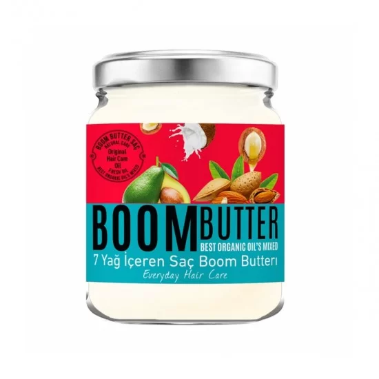 Turk Attar, Turkish Boom Cream, Hair Boom Cream, Magical Formula of 7 Oils in One Product to Care for Damaged and Brittle Hair, 190 ml Turk Attar, Turkish Boom Cream, Hair Boom Cream, Magical Formula of 7 Oils in One Product to Care for Damaged and Brittle Hair, 190 ml