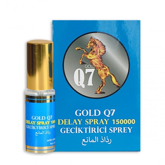 Gold Q7  Jumbo Delay Spray For Men Penis Male Sex Aid Premature Ejaculation Last Longer 20 ml