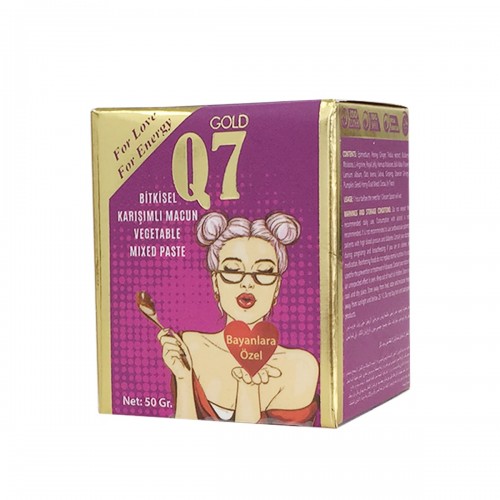 Gold Q7 Chocolate Turkish Honey, Aphrodisiac Chocolate Paste, Women Frigidity Treatment, 3×50 gr Gold Q7 Chocolate Turkish Honey, Aphrodisiac Chocolate Paste, Women Frigidity Treatment, 3×50 gr