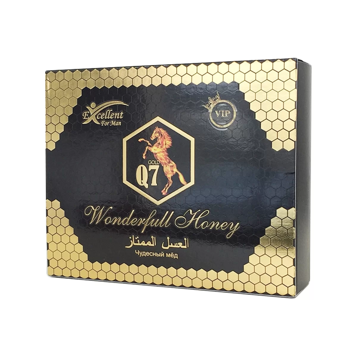 TurkAttar, Wonderful Honey Gold Q7 Natural Aphrodisiac Epimedium Macun with  Ferula Root Tripolis 12 x 15 Gram Sachets