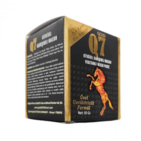 Gold Q7 Epimedium Turkish Honey, Epimedium Paste, Original Product, 3×50gr
