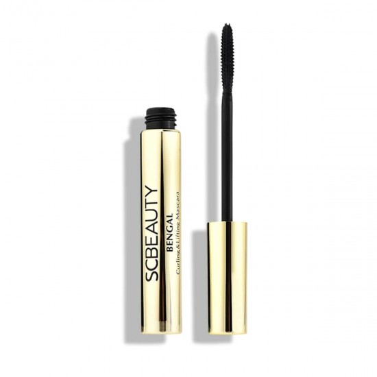 SCBEAUTY Mascara, Curling and Lifting Mascara, BENGAL Black, Turkish Mascara, 9ml