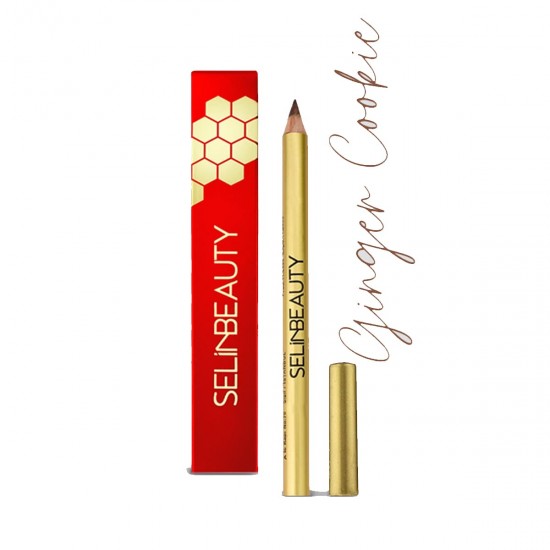 SELİNBEAUTY Lip Liner, GINGER COOKIE Lip Pencil, Turkish Lip Pencil to Define, Shape & Fill Lips, 1.4gr