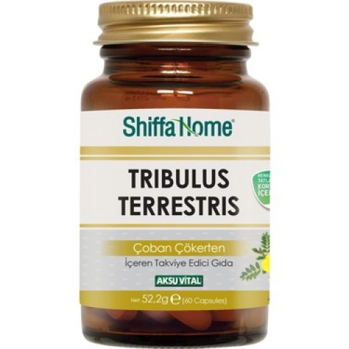 Shiffa Home Tribulus Terrestris Extract, Oats, Red Ginseng ,Immune Support, Sexual Function Support, Bodybuilder's Choice, 60 Capsules