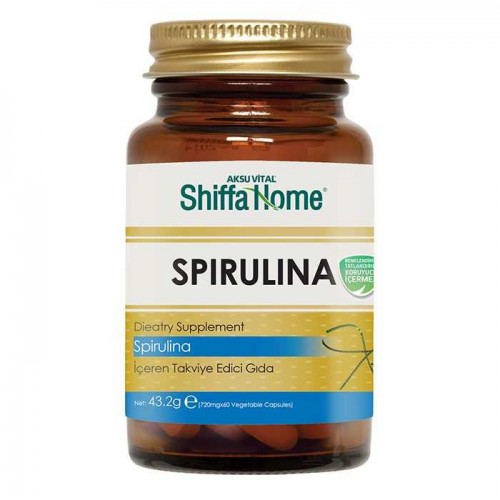 Spirulina Capsule, 720 mg, 100 Caps Spirulina Capsule, 720 mg, 100 Caps