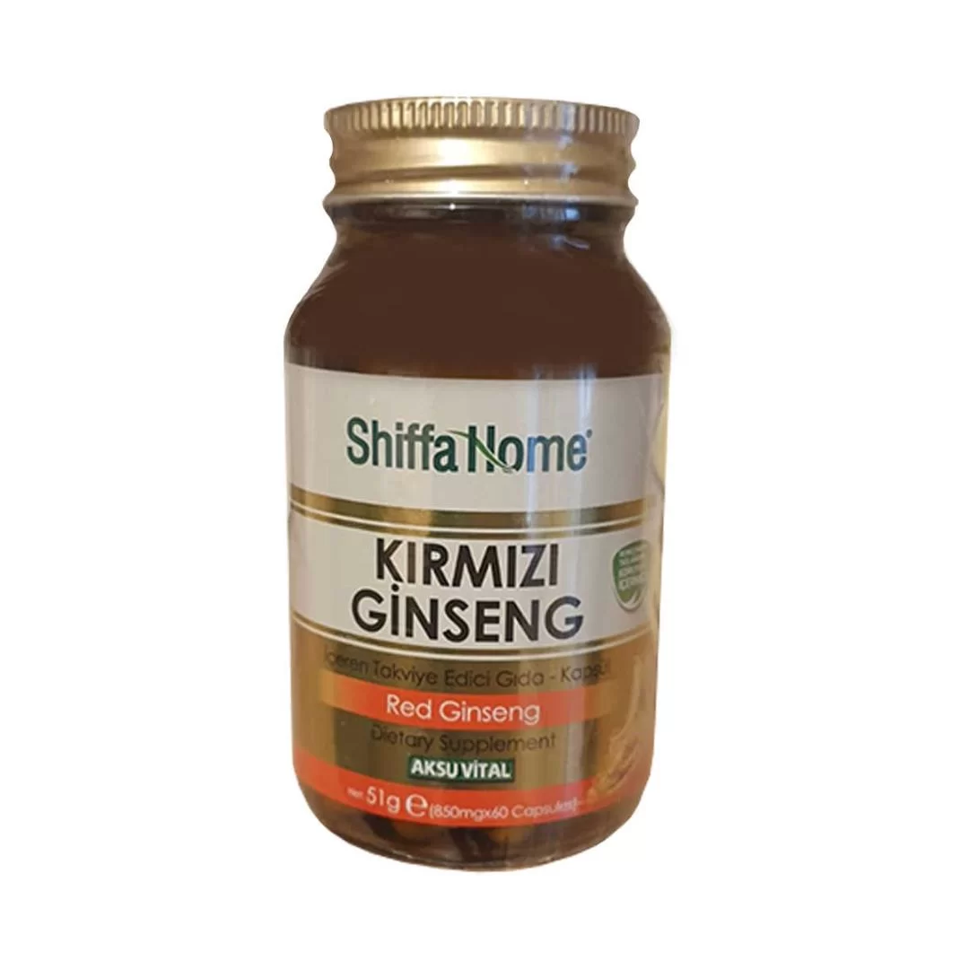 Aksu Vital Shiffa Home Kirmizi Ginseng 850 Mg X 60 Kapsul