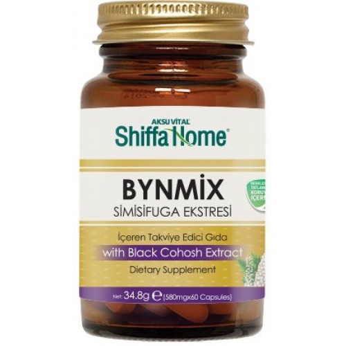 ForWomen BYNMIX Capsules, Black Cohosh Extract Capsules, 11 Herbs, Vitamin B6, PMS symptoms, 580 mg, 60 Caps ForWomen BYNMIX Capsules, Black Cohosh Extract Capsules, 11 Herbs, Vitamin B6, PMS symptoms, 580 mg, 60 Caps